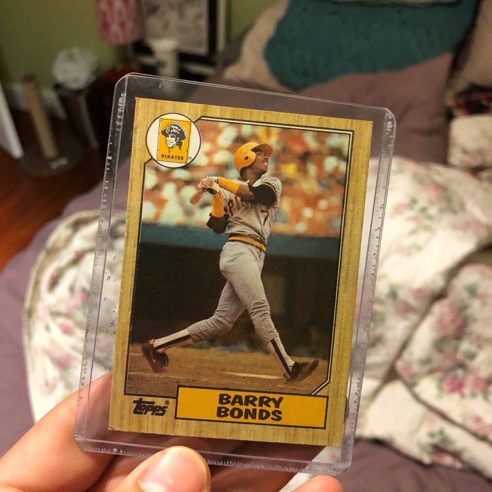 Topps Barry Bonds rookie card